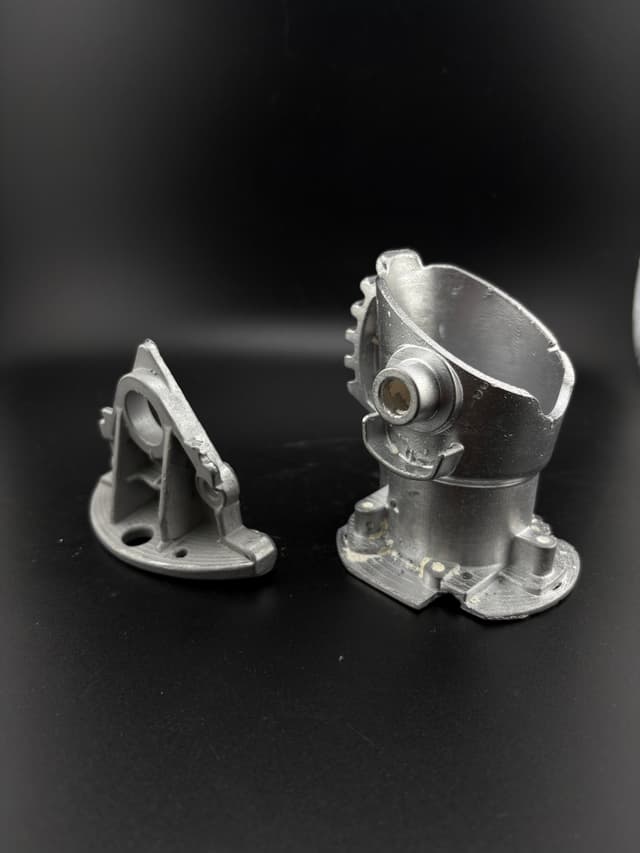 Cylindrical component with precision holes