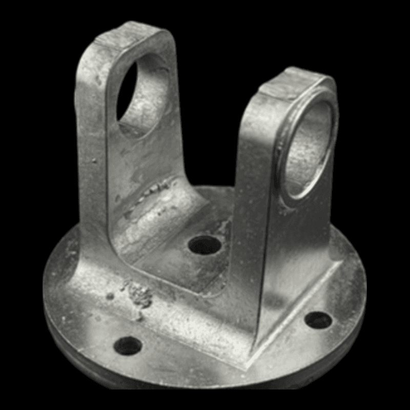 Cast aluminum part